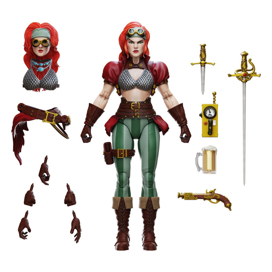 Epic H.A.C.K.S. Action Figure 1/12 Red Sonja Steampunk