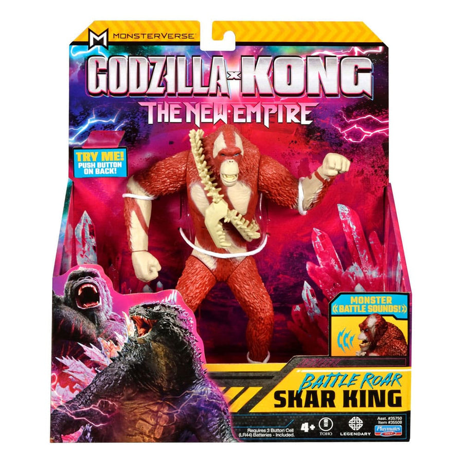 Godzilla x Kong: The New Empire Battle Roar Action Figure Skar King 18 cm