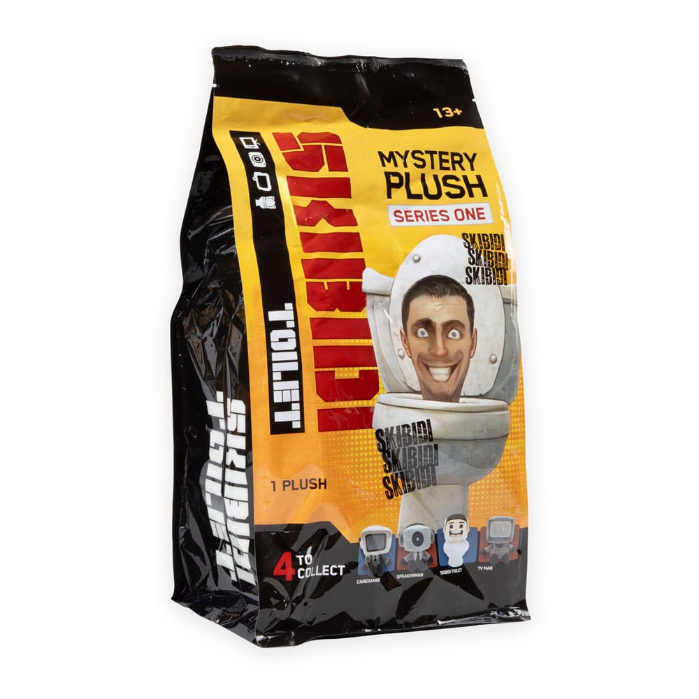 Skibidi Toilet Plush Mystery Blind Bag Display (2)