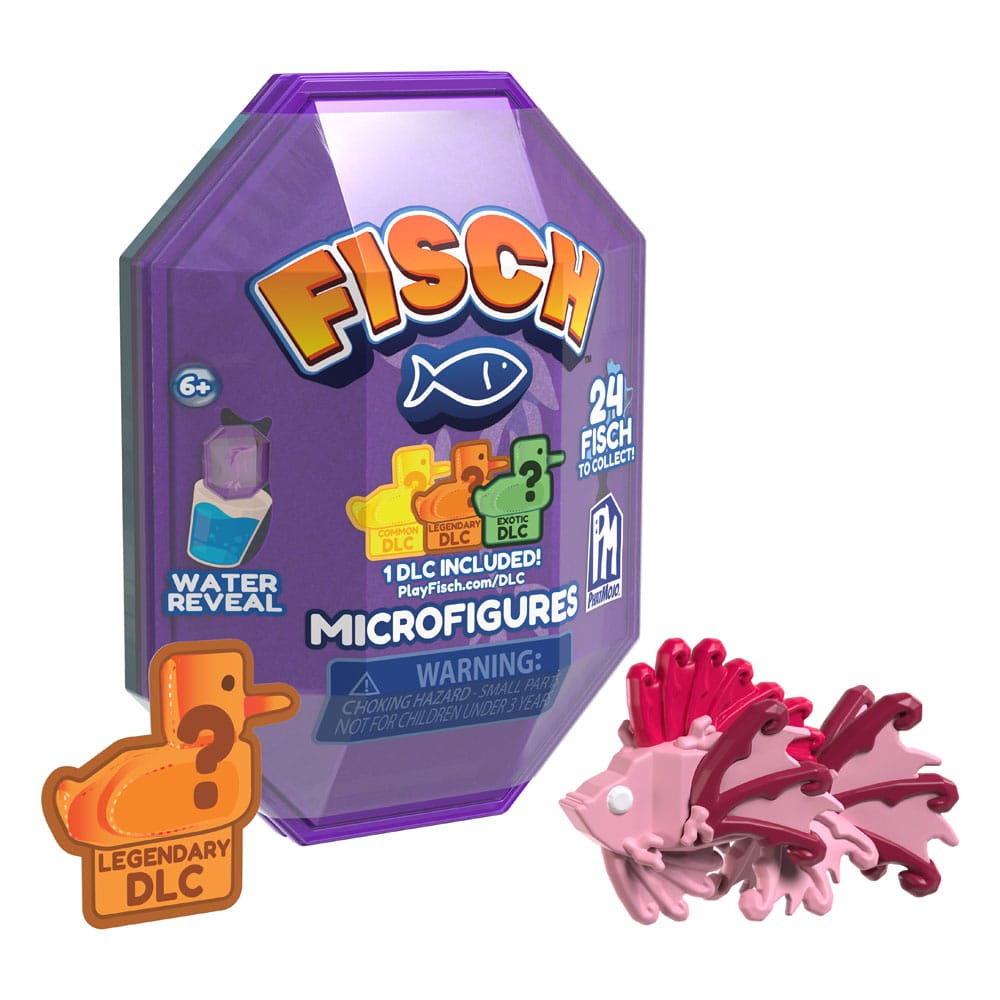 Fisch Minifigures 5 cm Display (24)