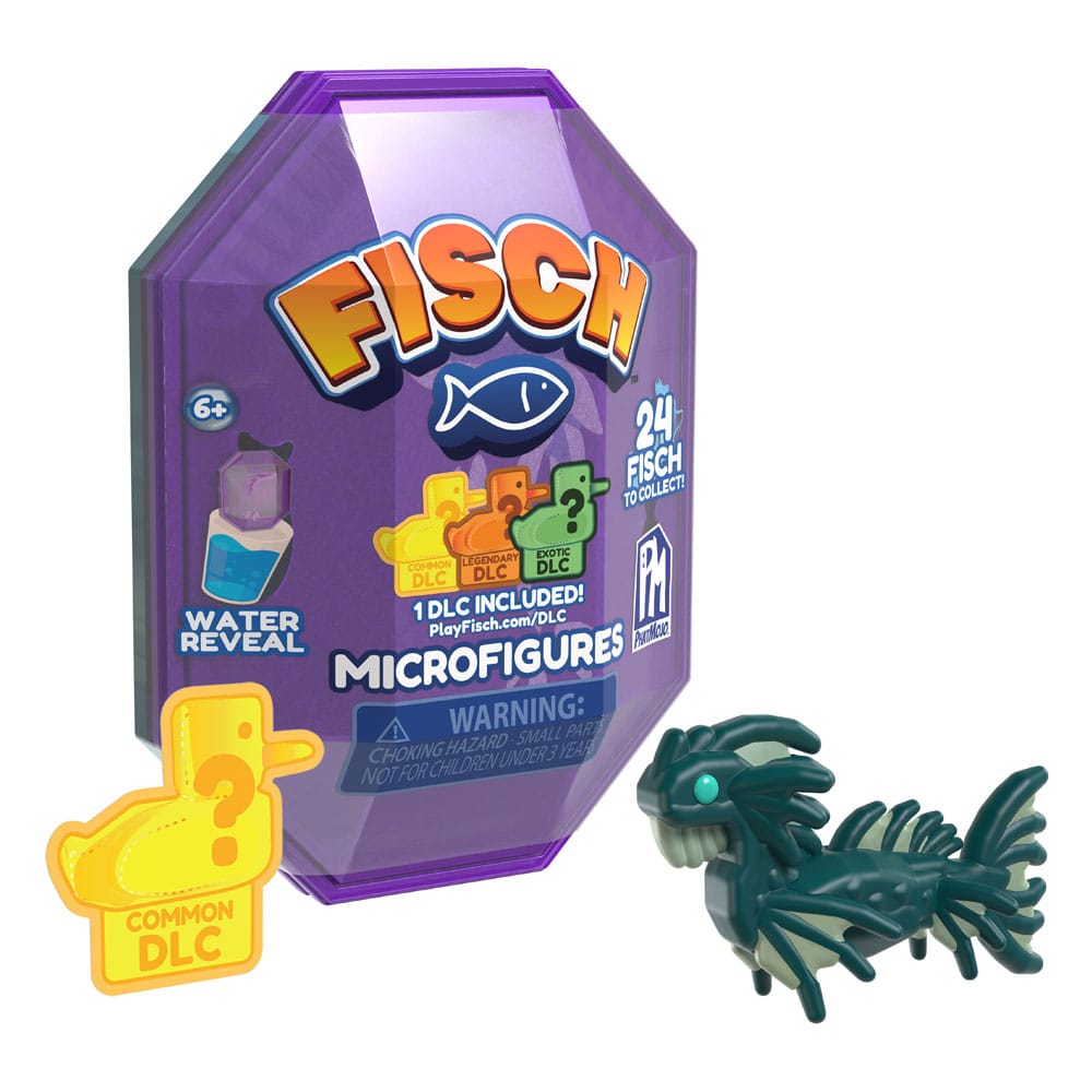 Fisch Minifigures 5 cm Display (24)