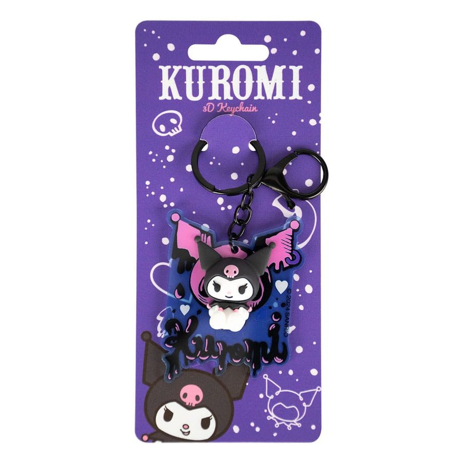 Sanrio 3D Acrylic Keychain Kuromi