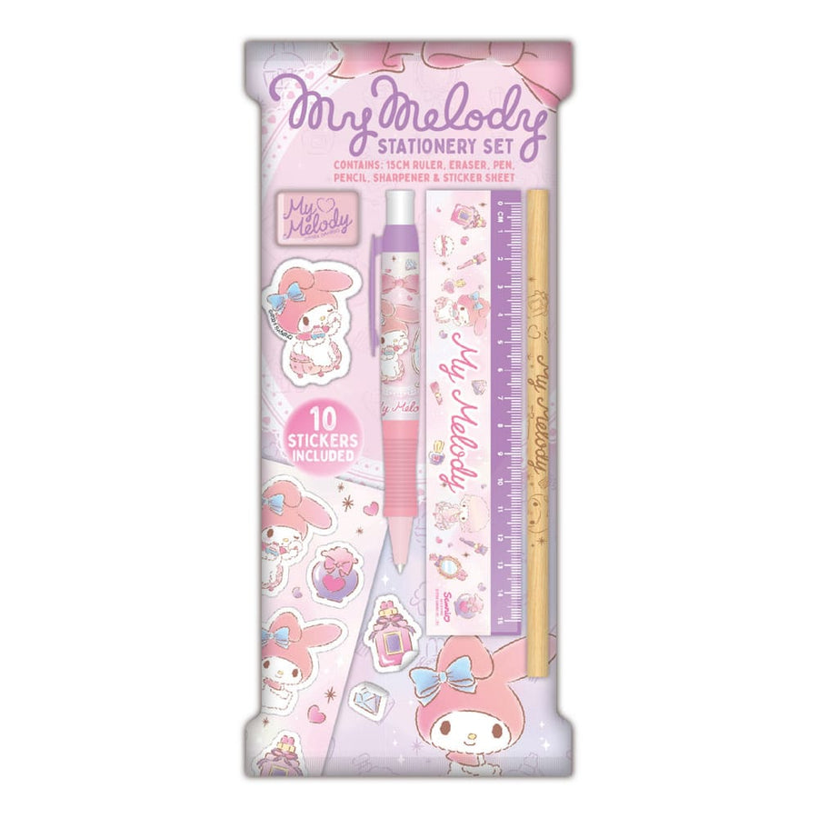 Sanrio Stationery Set 6-Pack My Melody