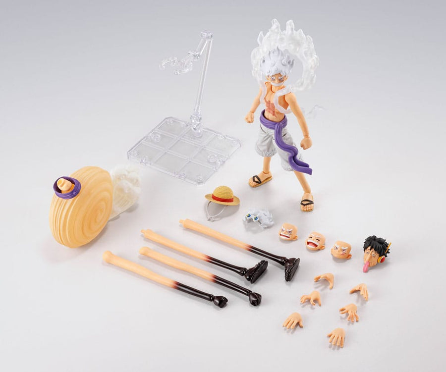 One Piece S.H.Figuarts Action Figure Monkey D. Luffy Gear 5 -Future Island Egghead- 15 cm