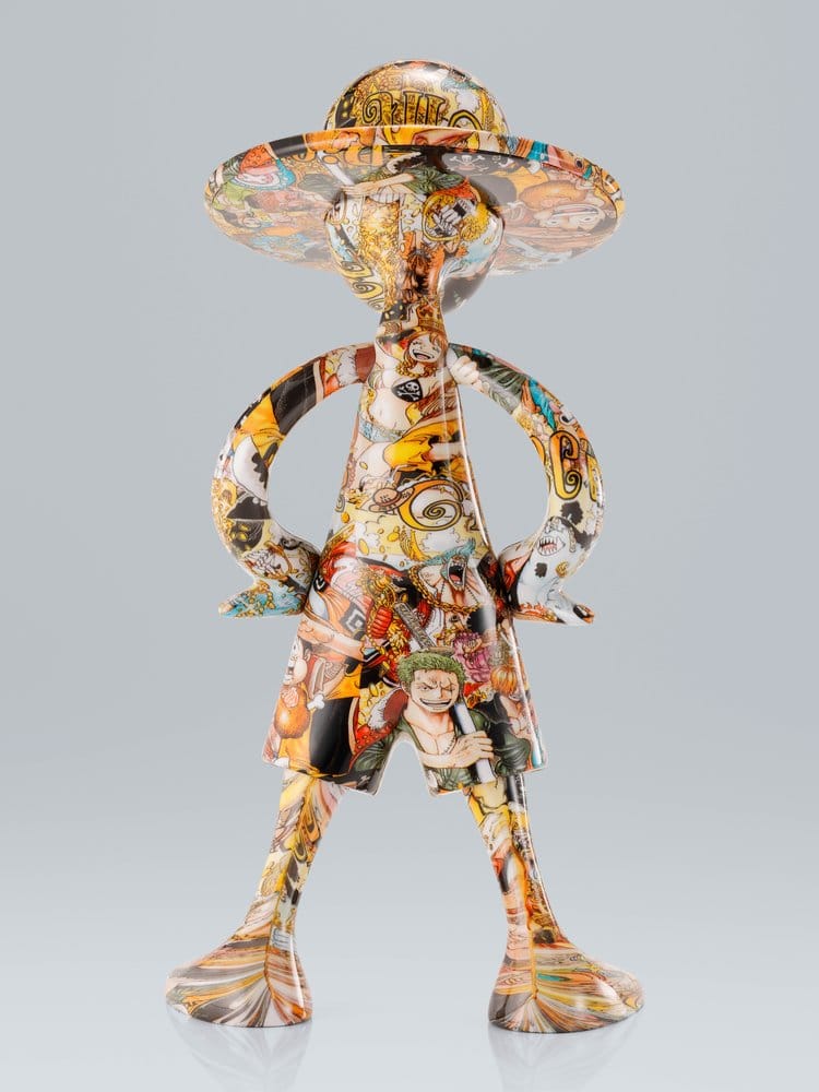 One Piece 1000 Logs Anniversary Luffy's ArtCanvas Figure 1/8 Luffy 22 cm