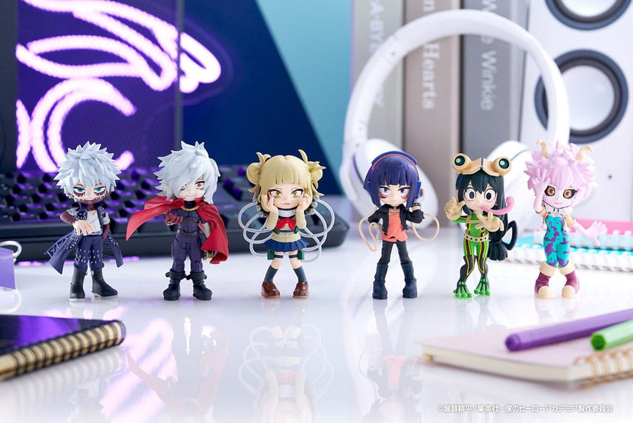 My Hero Academia PalVerse Mini Figures Vol. 2 Blind Box Display (6)