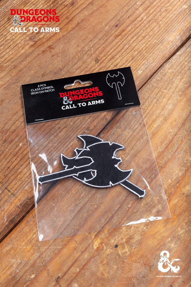 Dungeons & Dragons Patch set Barbarian