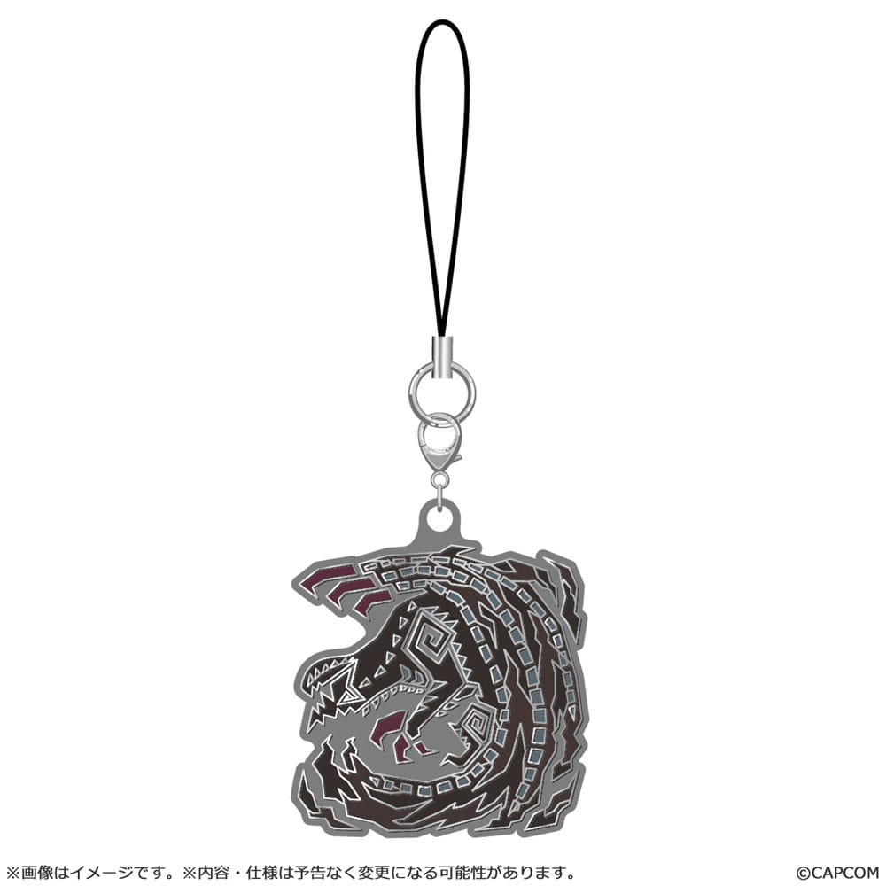 Monster Hunter Wilds Metal Keychain Monster Icon 5 cm Assortment (10)