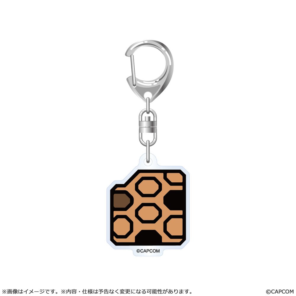 Monster Hunter Wilds Acryl Keychains Item Icon 6 cm Assortment (10)