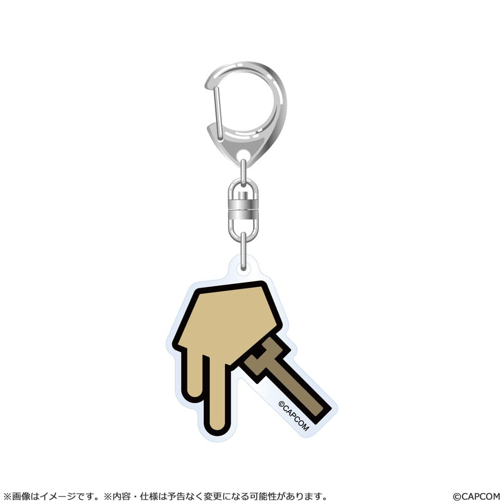 Monster Hunter Wilds Acryl Keychains Item Icon 6 cm Assortment (10)