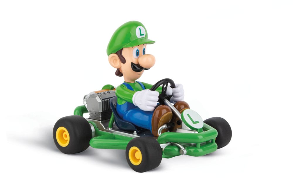 Super Mario Kart RC remote-controlled Car 1/18 2.4GHz Pipe Kart Luigi