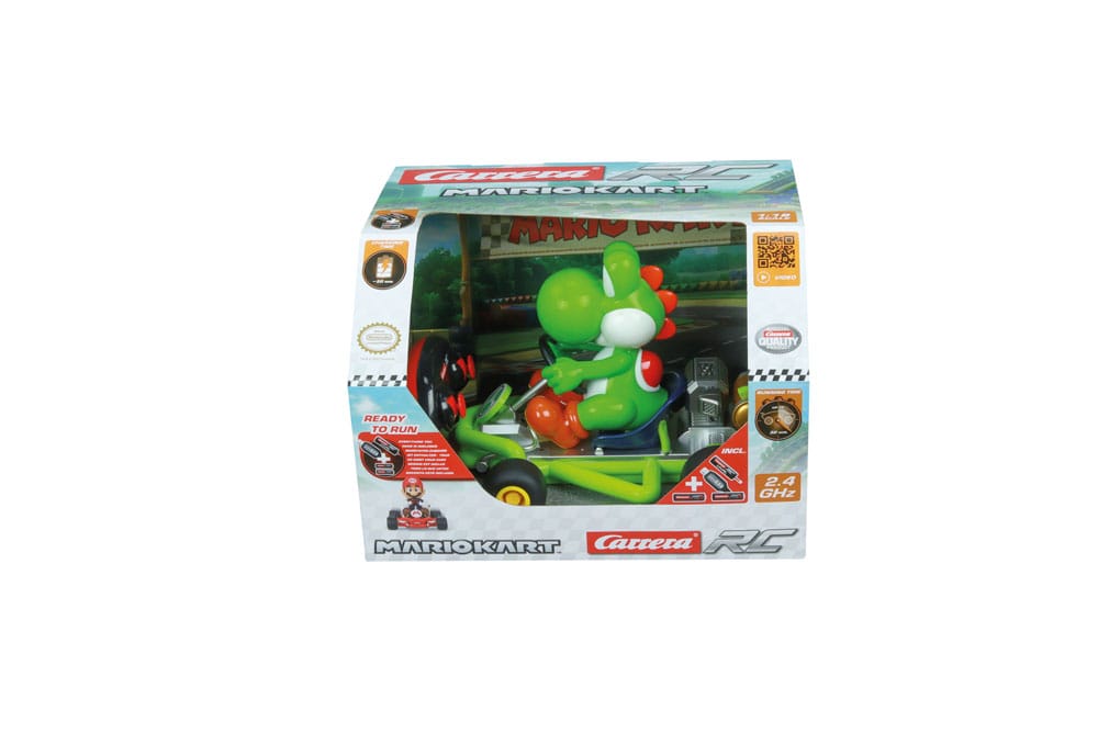 Super Mario Kart RC remote-controlled Car 1/18 2.4GHz Pipe Kart Yoshi