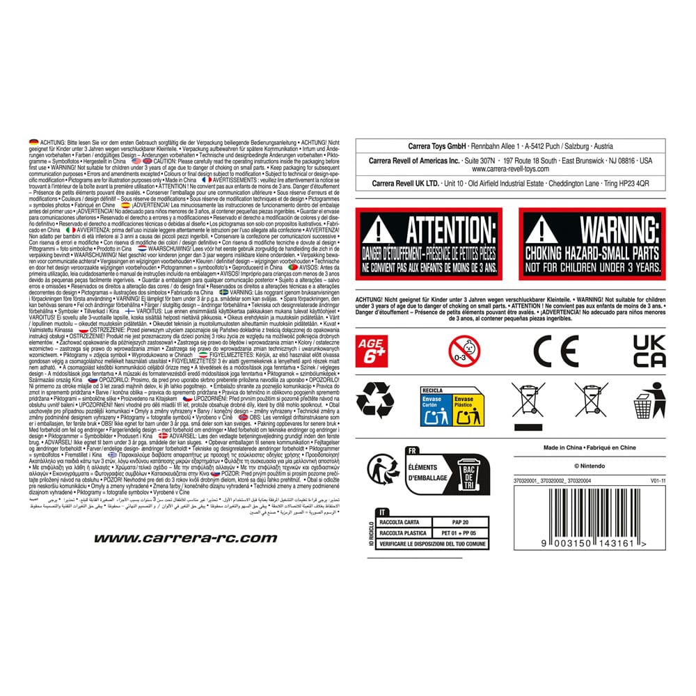 Super Mario Kart RC remote-controlled Race Kart 1/32 2.4GHz Yoshi