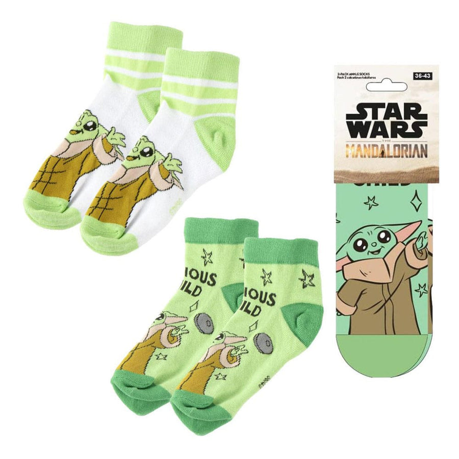Star Wars: The Mandalorian Ankle socks 2-packs 38-45