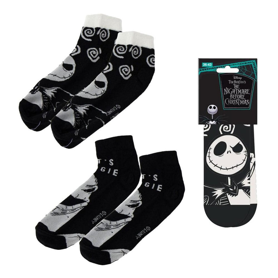 Nightmare before Christmas Ankle socks 2-packs 36-43