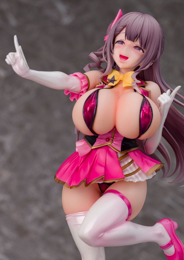 Original Character Illustrated by Satou Kuuki PVC Statue 1/6 Koharu Shirasaki Kegareboshi Aka 28 cm
