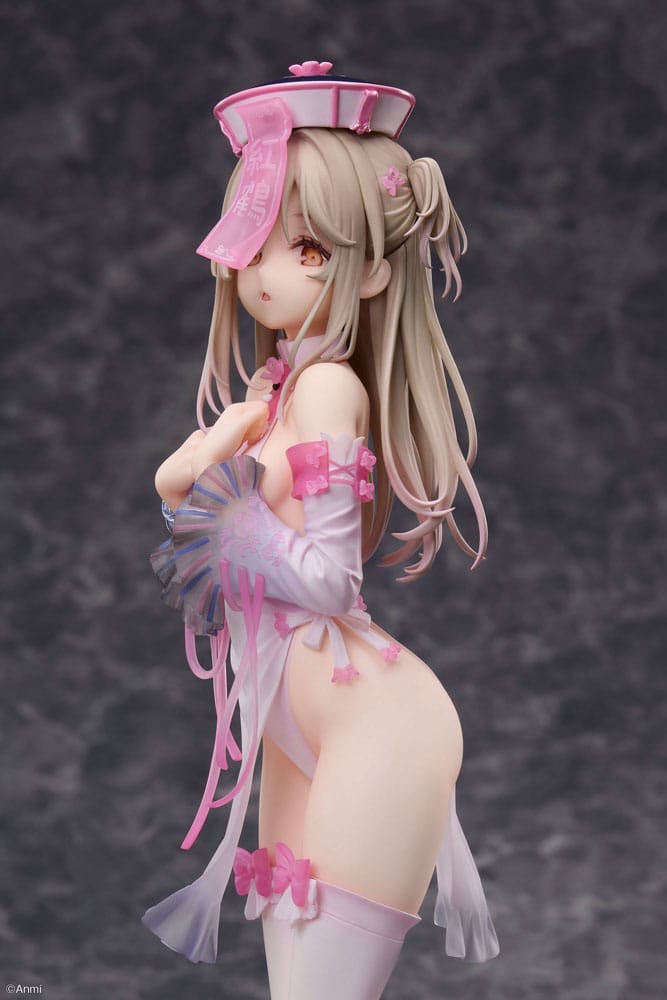 Original Character PVC Statue 1/7 Pink jiangshi Illustration by Anmi 24 cm