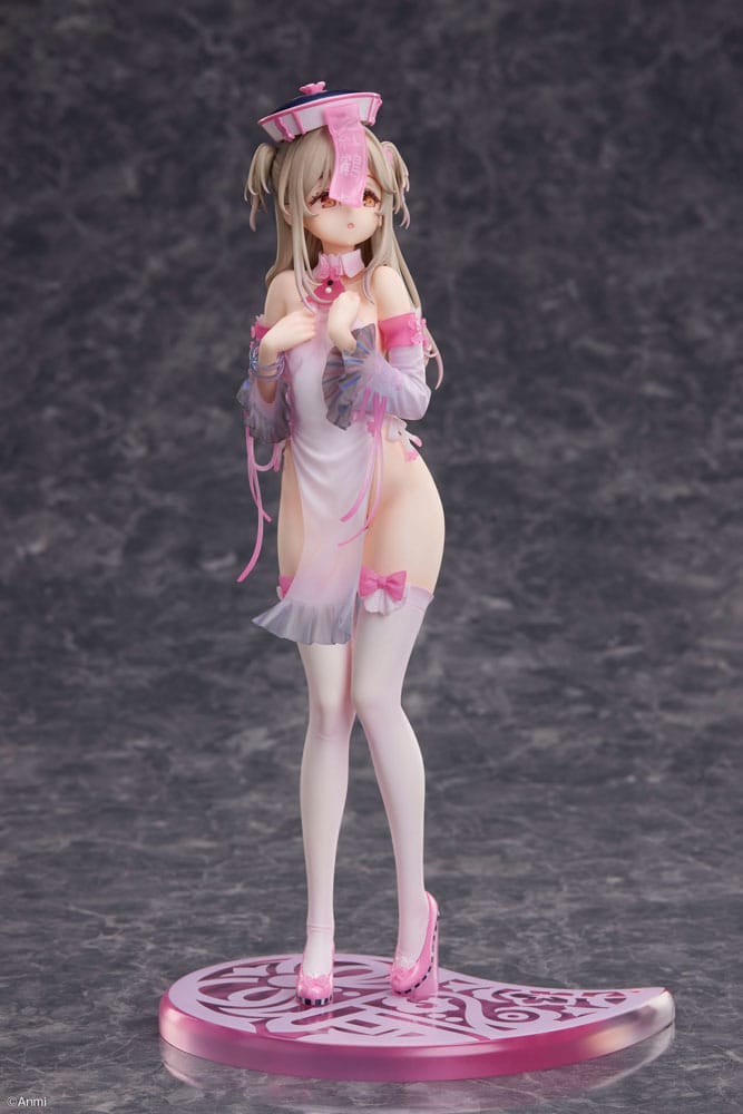 Original Character PVC Statue 1/7 Pink jiangshi Illustration by Anmi 24 cm