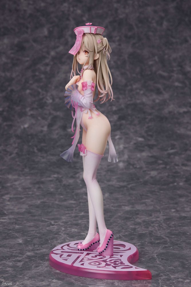 Original Character PVC Statue 1/7 Pink jiangshi Illustration by Anmi 24 cm