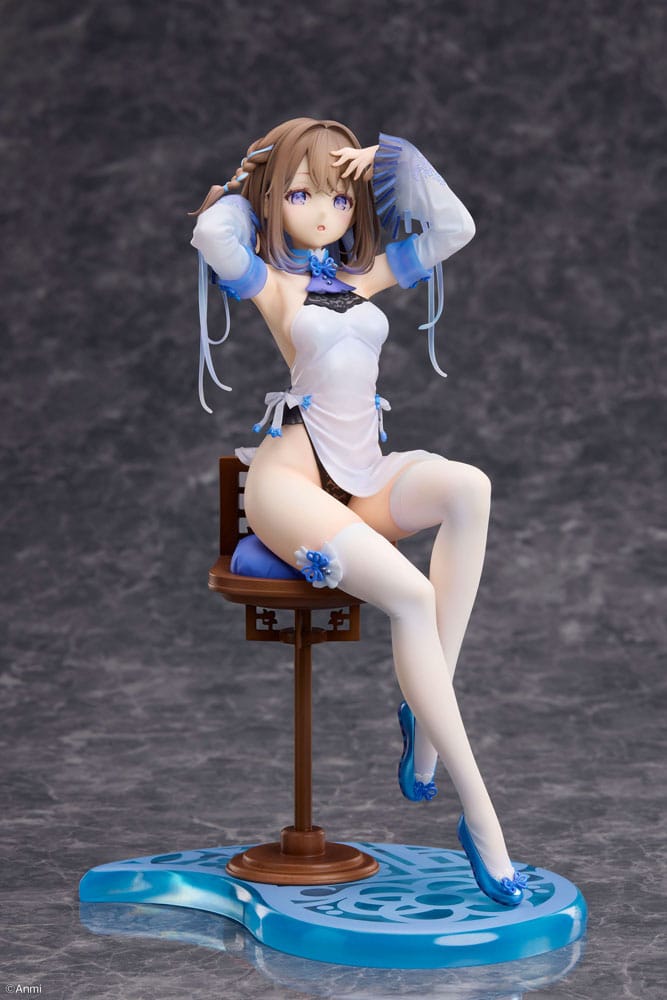 Original Character PVC Statue 1/7 Blue jiangshi Illustration by Anmi 21 cm