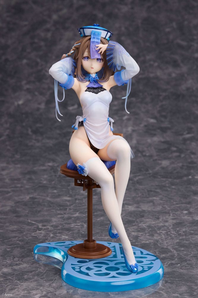 Original Character PVC Statue 1/7 Blue jiangshi Illustration by Anmi 21 cm