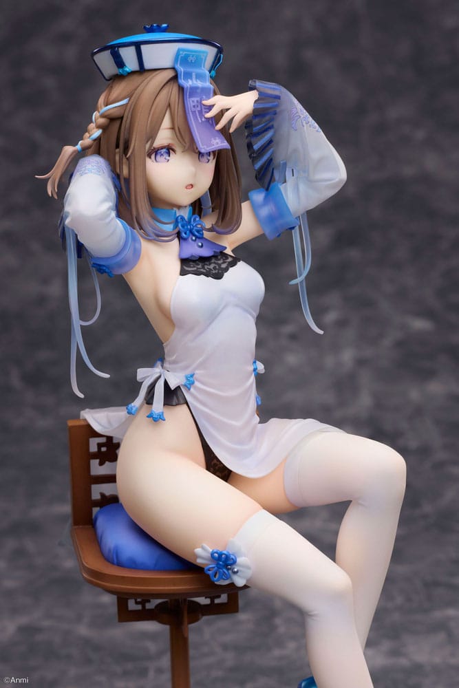 Original Character PVC Statue 1/7 Blue jiangshi Illustration by Anmi 21 cm
