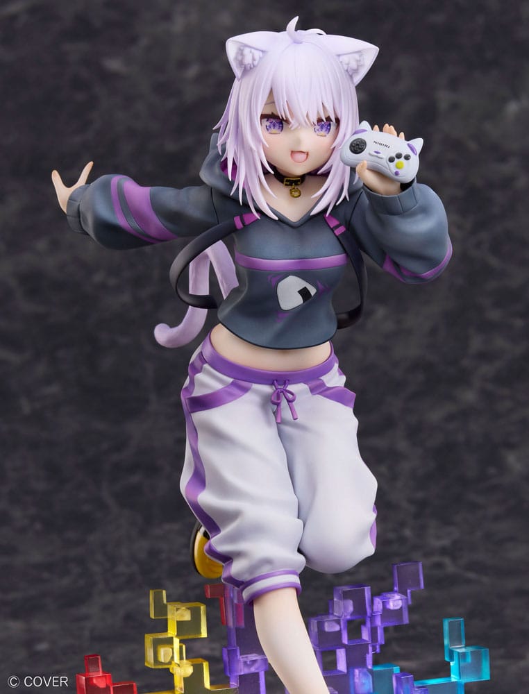 Hololive Production PVC Statue 1/7 Nekomata Okayu We Are Gamers Ver. 23 cm