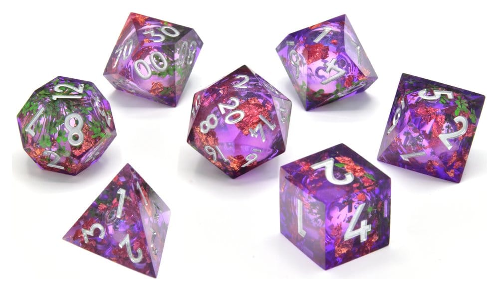 CritStones Liquid Core Dice Set Herbalist's Dream (7)