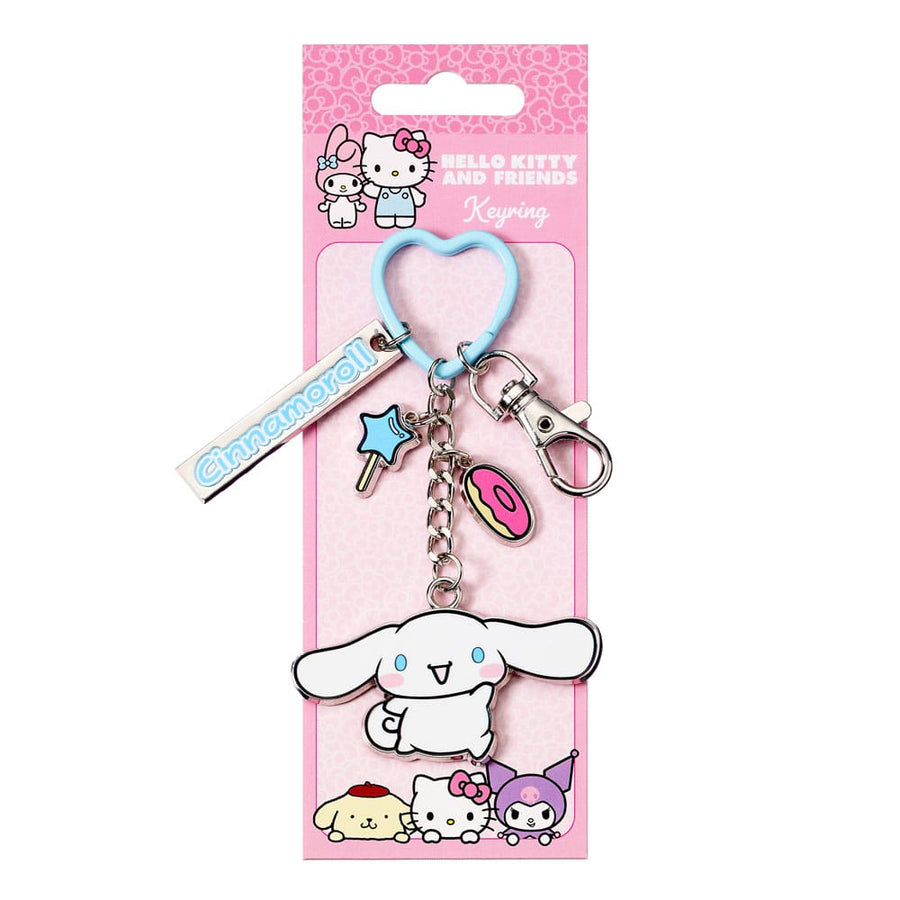 Hello Kitty Key Chain with Cinnamoroll Charms 15 cm