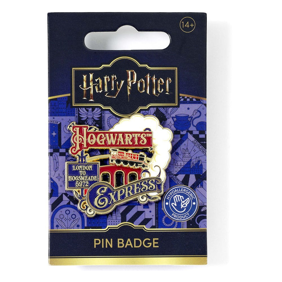 Harry Potter Pin Badge Hogwarts Express (Golden Tone)