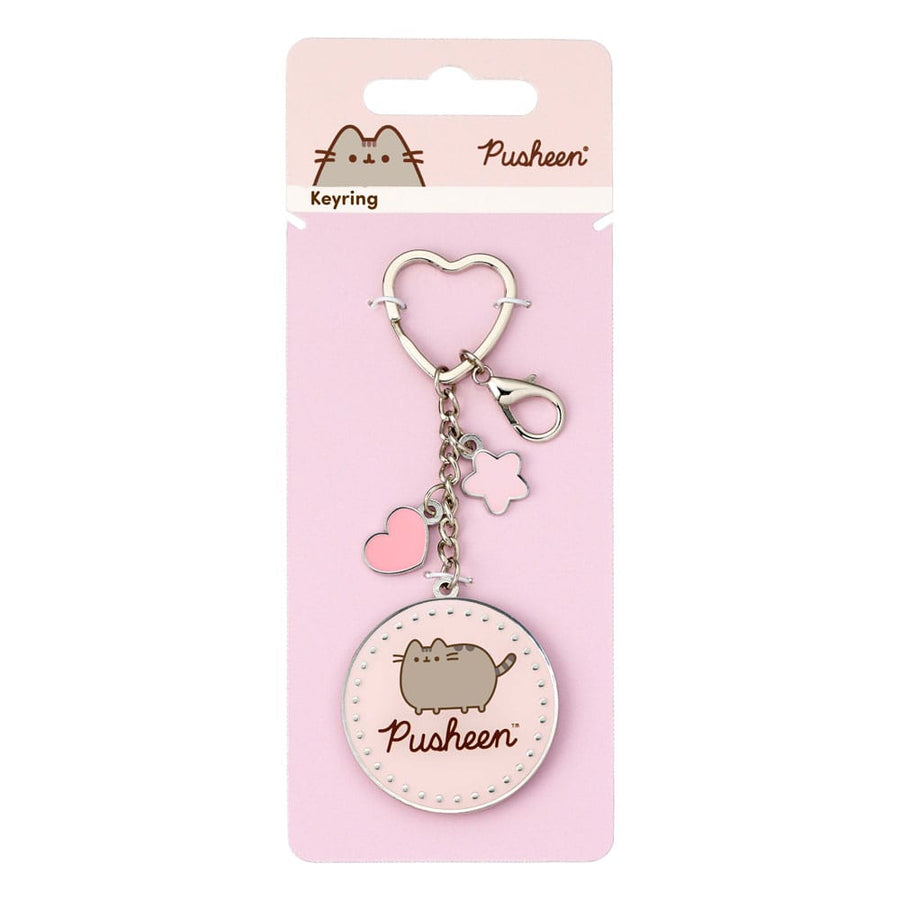 Pusheen - Keychain - Pink Name