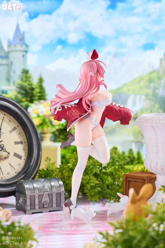 Rosuuri Original Character PVC Statue 1/7 White Rabbit Rosu Swimsuit Ver. 25 cm