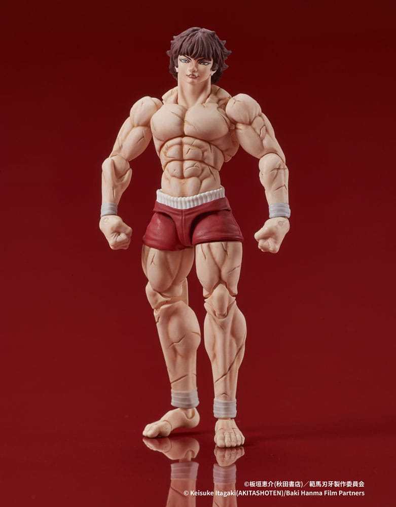 Baki Hanma Digaction Action Figure Baki Hanma 7 cm