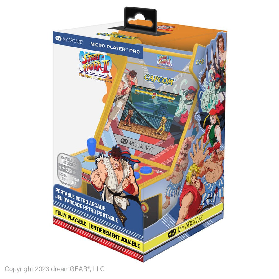 Super Street Fighter II Portable Retro Arcade Micro Player Pro