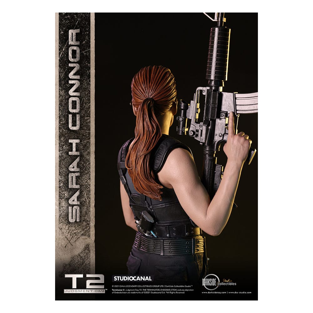 Terminator 2: Judgement Day 30th Anniversary Statue Sarah Connor 1/3 Exclusive 71 cm