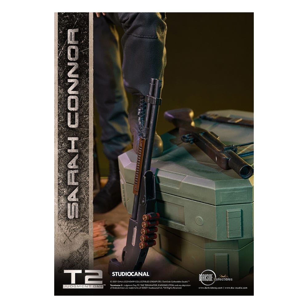 Terminator 2: Judgement Day 30th Anniversary Statue Sarah Connor 1/3 Exclusive 71 cm