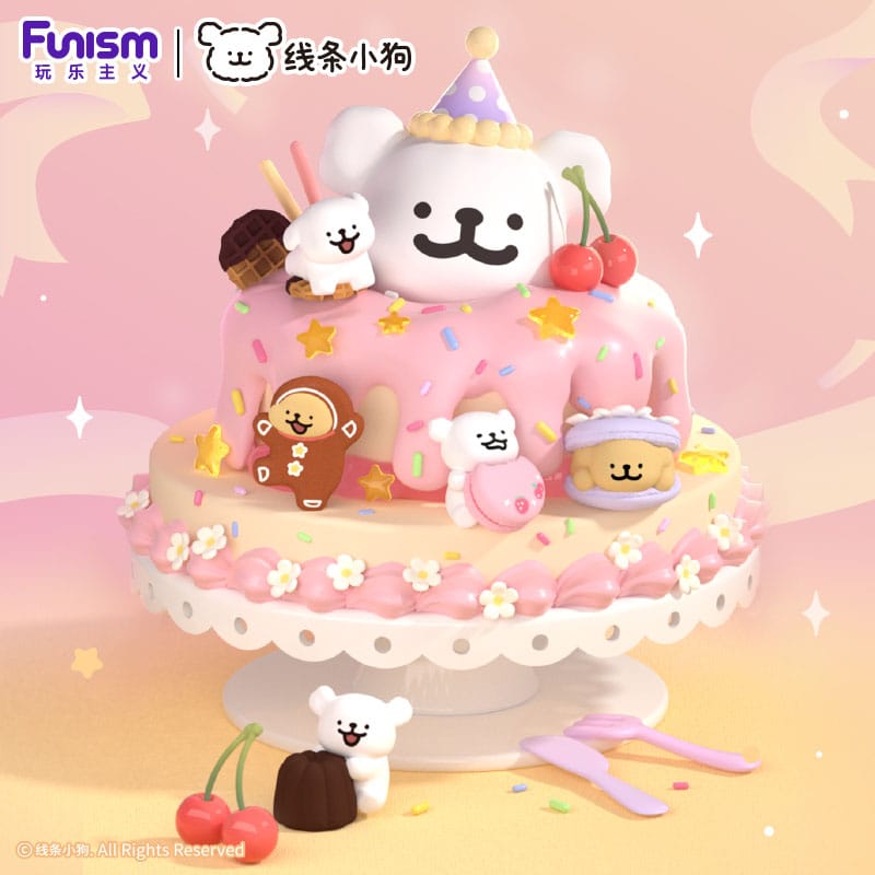 Maltese Sweet Box Series Mini Figures 3-Pack Puppy Face 9 cm Display (6)