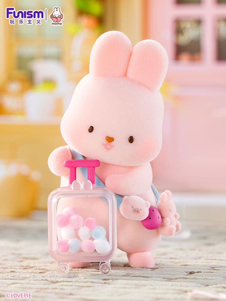 Momo Bunny Strawberry Town Series Mini Figures 9 cm Display (8)