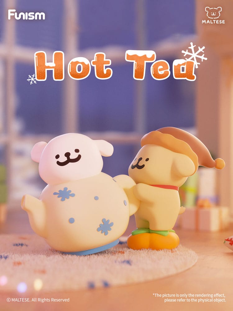Maltese Cuddly Moments Series Mini Figures 9 cm Display (8)