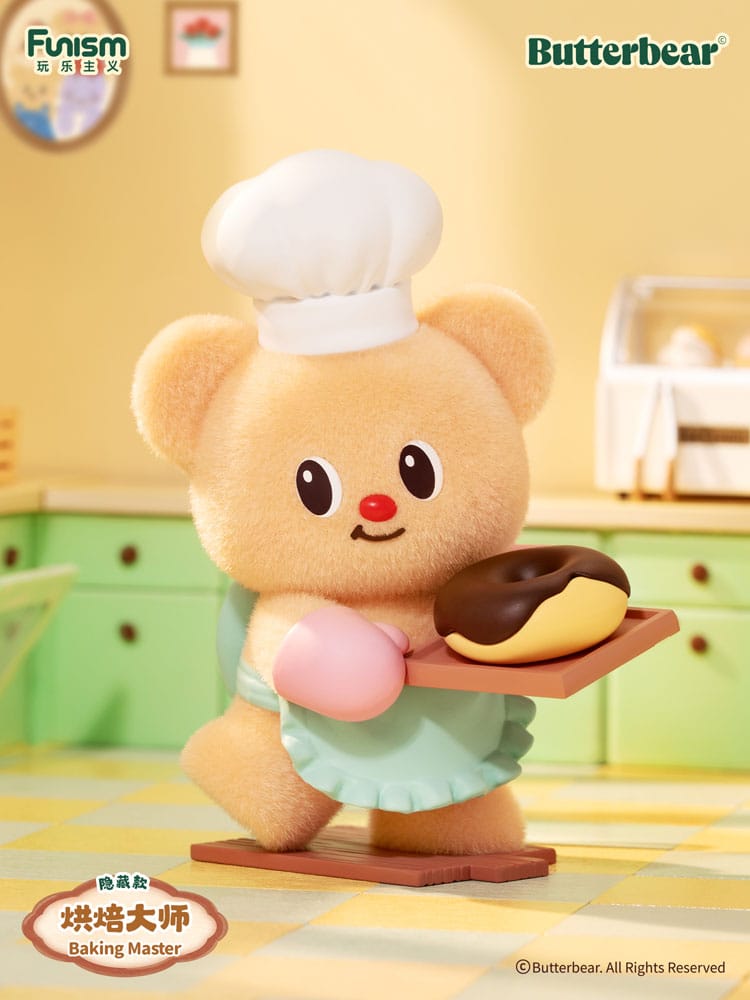 Butterbear Operating Day Series Mini Figures 9 cm Display (8)