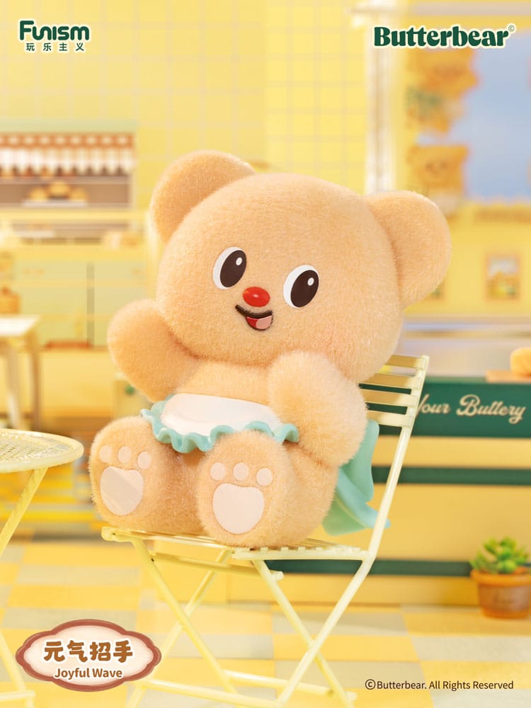 Butterbear Operating Day Series Mini Figures 9 cm Display (8)