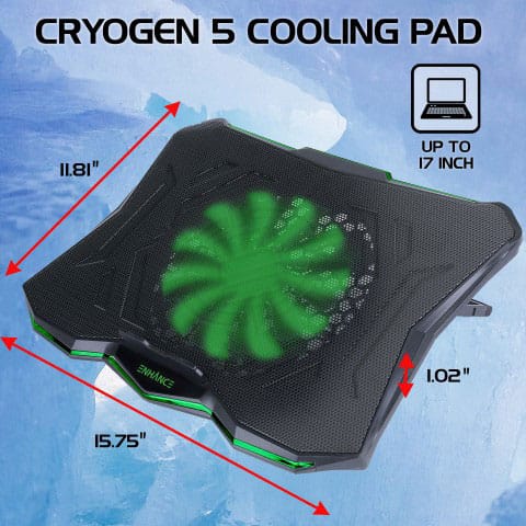 Enhance LED Cooling Stand Green