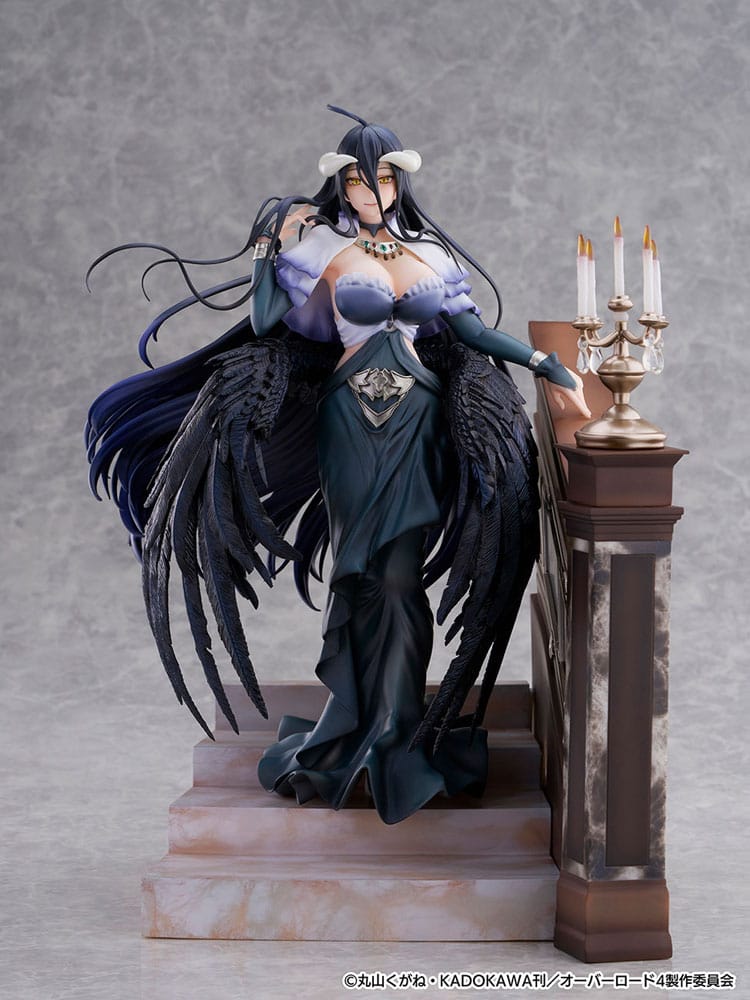 Albedo (Overlord) SHIBUYA SCRAMBLE FIGURE, Jet Black Dress Version