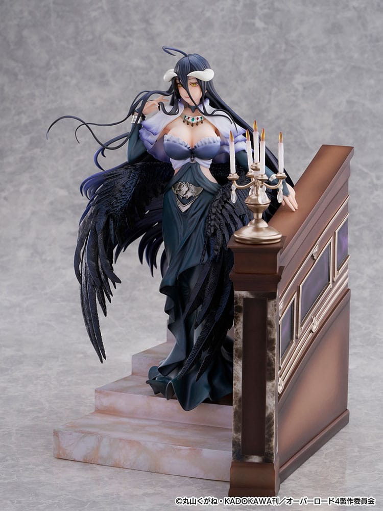 Albedo (Overlord) SHIBUYA SCRAMBLE FIGURE, Jet Black Dress Version