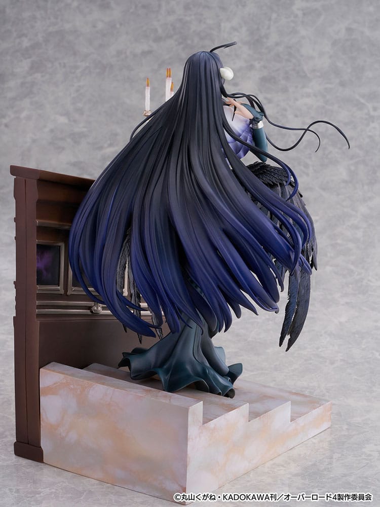 Albedo (Overlord) SHIBUYA SCRAMBLE FIGURE, Jet Black Dress Version