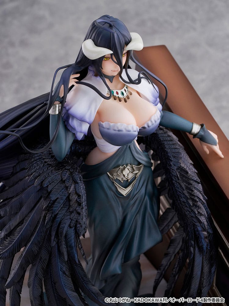 Albedo (Overlord) SHIBUYA SCRAMBLE FIGURE, Jet Black Dress Version