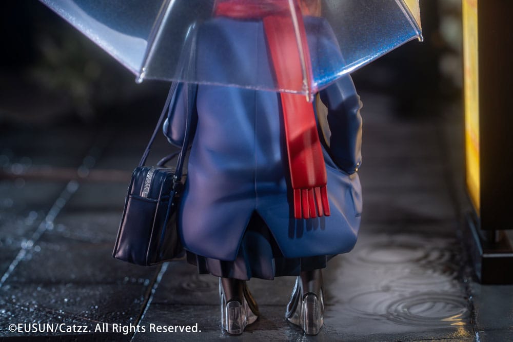Original Character Statue 1/7 Rainy Day - Meeting Illustrated by Catzz 16 cm