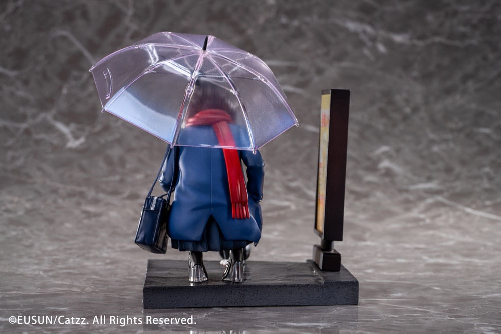 Original Character Statue 1/7 Rainy Day - Meeting Illustrated by Catzz 16 cm