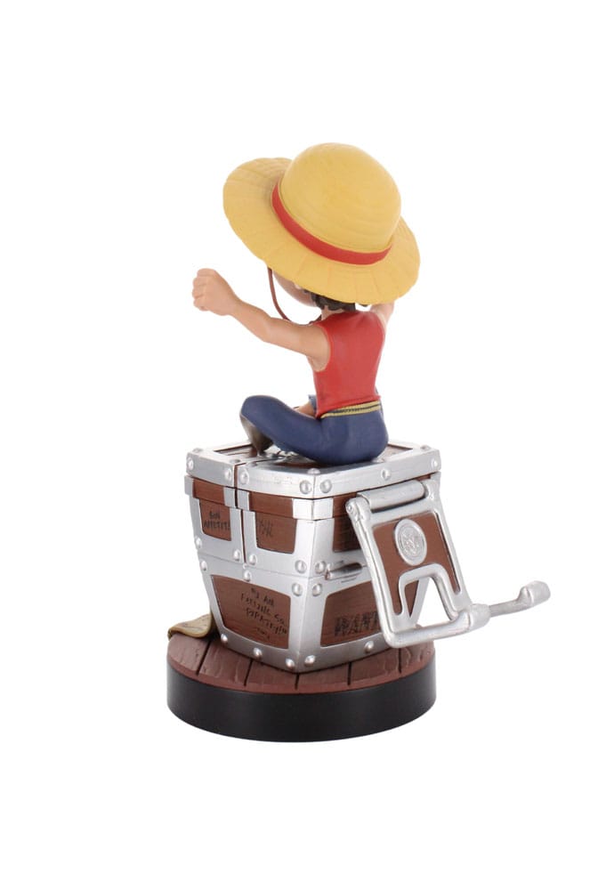 One Piece Cable Guys Charging Stand Luffy Wanted Poster 21 cm