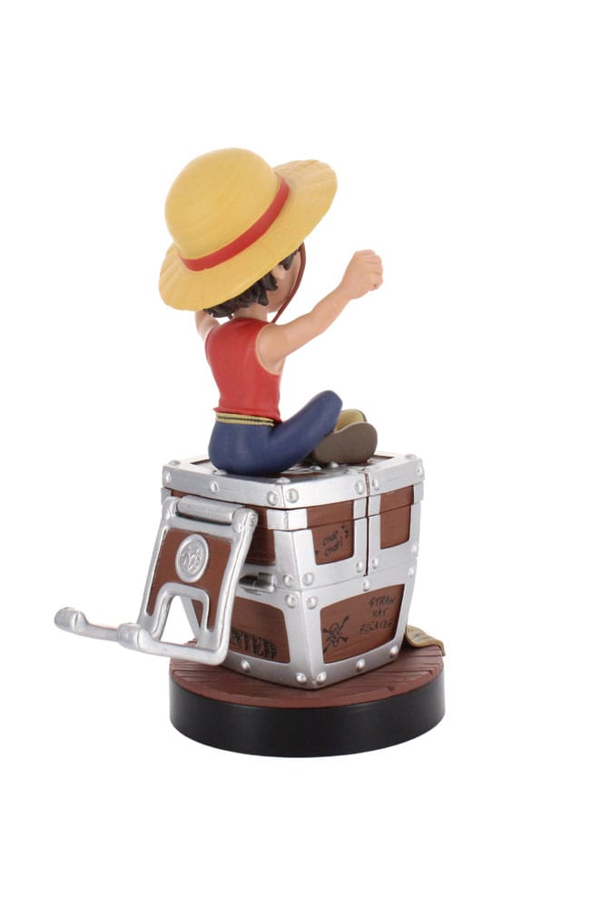 One Piece Cable Guys Charging Stand Luffy Wanted Poster 21 cm